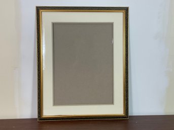 Black And Gold Picture Frame With Glass