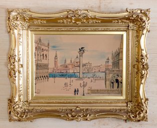 'Venice: The Church Of San Giorgio Maggiore' Signed   F.Darling