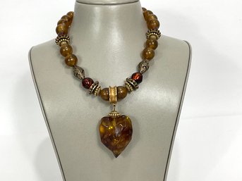 Maya Necklace With Heart Pendant