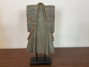Kimono Sculpture On Stand