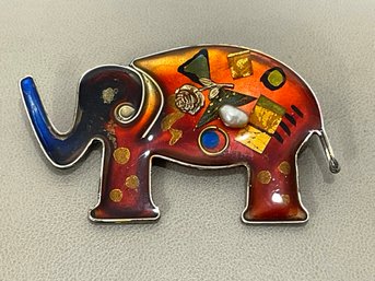 Yossi Vintage Elephant Brooch