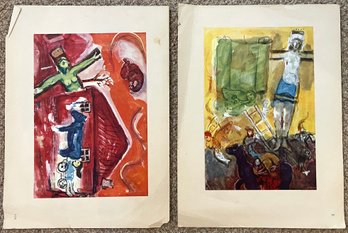 Two Chagall Prints Unframed