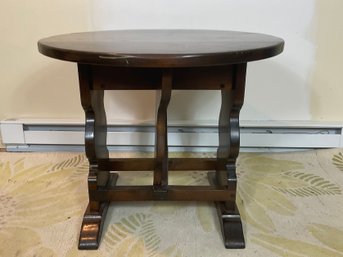 Handmade Wood Drop Leaf Table