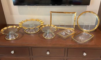 Annie Glass Collection 7 Pieces Total