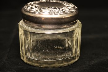 Silver Lidded Jar