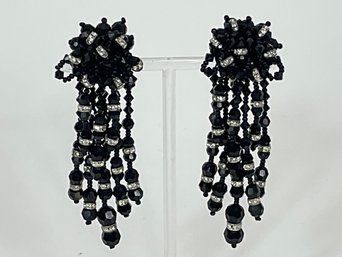 Lois Ann Waterfall Clip Earrings