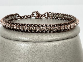 Stella & Dot Rose Gold Colored Bracelet