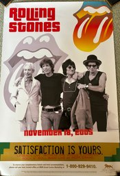 Rolling Stones 2005 Concert Poster