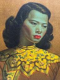 Vladimir Tretchikoff Reproduction Painting Of Chinese Girl