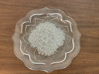 Crystal Serving Platter