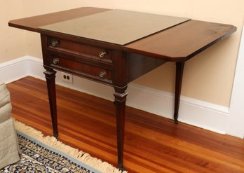 Mahogany Drop Leaf Side Table