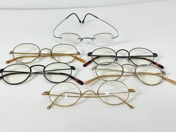 Five Pair Of Bifocals Glasses Including Silhoute, Koh Sakai, Friedrichs & Campbell