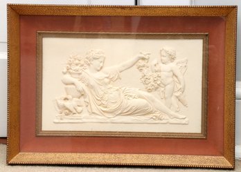 Giuseppe Andreoni Style Carved Stone Relief Plaque