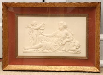Giuseppe Andreoni Style Carved Stone Relief Plaque