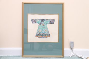 Asian Dress Framed Painting (1 Of 2)