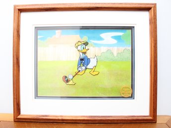 Donalds Golf Game Walt Disney Limited Edition Serigraph On Gel