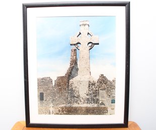 Celtic Cross Framed Photograph