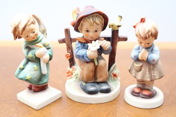 Trio Of Goebel Hummel Figurines