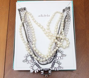 Stella And Dot Necklaces In Box