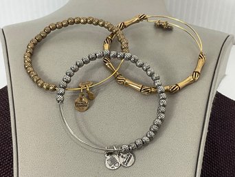 Trio Of Alex And Ani Bracelets