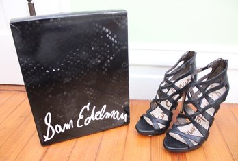 Sam Edelman Erin Black Lea Heels Size 6.5