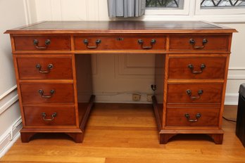 English Manor House Leather Top Desk (1 Of 2)