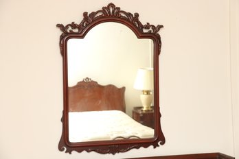 Antique Ardsleigh Ornate Wooden Wall Mirror