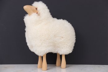 Display Sheep In The Style Of Hanns-Peter Krafft