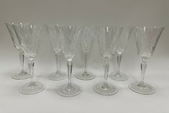 Set Of 8 Large Drinking Glasses