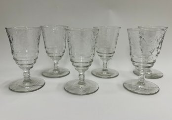 Set Of 6 Small Drinking Glasses