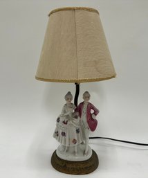 Figural Porcelain Table Lamp