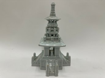 Porcelain Pagoda Figurine