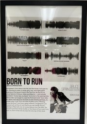 Born To Run Bruce Springsteen Poster