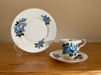 Elizabethan Bone China Tea Cup, Saucer And Plate