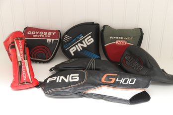 Collection Of Golf Club Covers