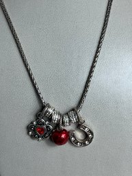 Brighton Necklace With Horseshoe And Heart