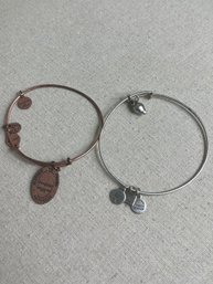 2 Alex And Ani Bracelets Including Daughter