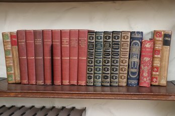 Vintage Book Collection Including Faux Book Bookends