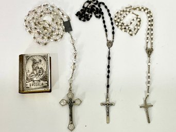 Rosary Beads With Case