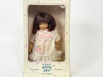 Original Heidi Ott Swiss Design Girl Doll New In Box