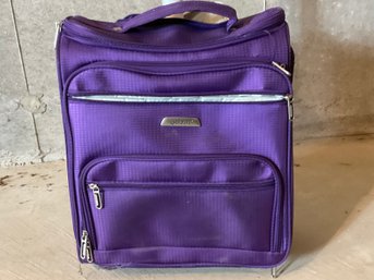 Aerolite Purple Carry On Luggage