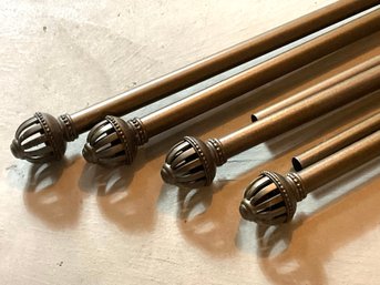 2 Sets Of Large Curtain Rods