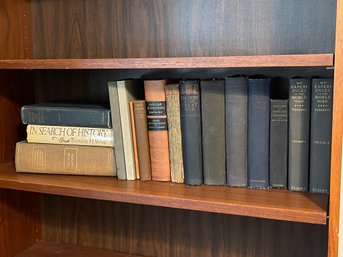 Collection Of Vintage History Books