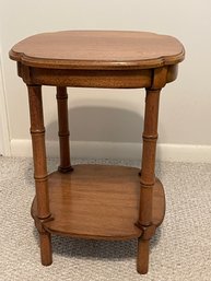 Petite Wooden Side Table
