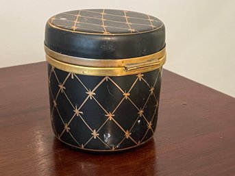 Lidded Jar Made In Italy