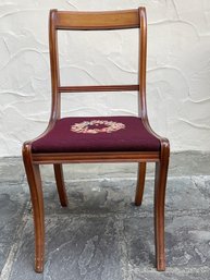 Needlepoint Point Side Chair