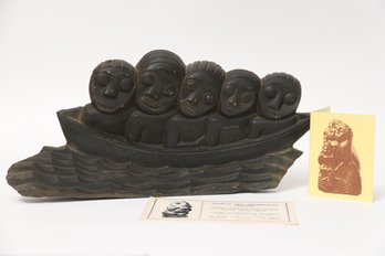 African Carved Statue 2