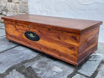 Vintage Klein Bros. Cedar Knickerbocker Chest