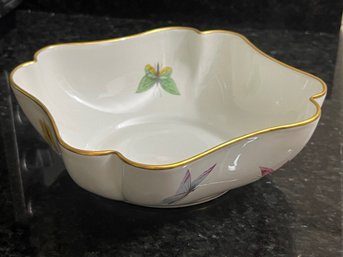 Limoges Butterfly Bowl