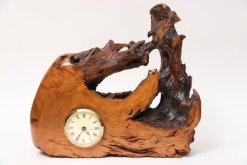 Burlwood Clock